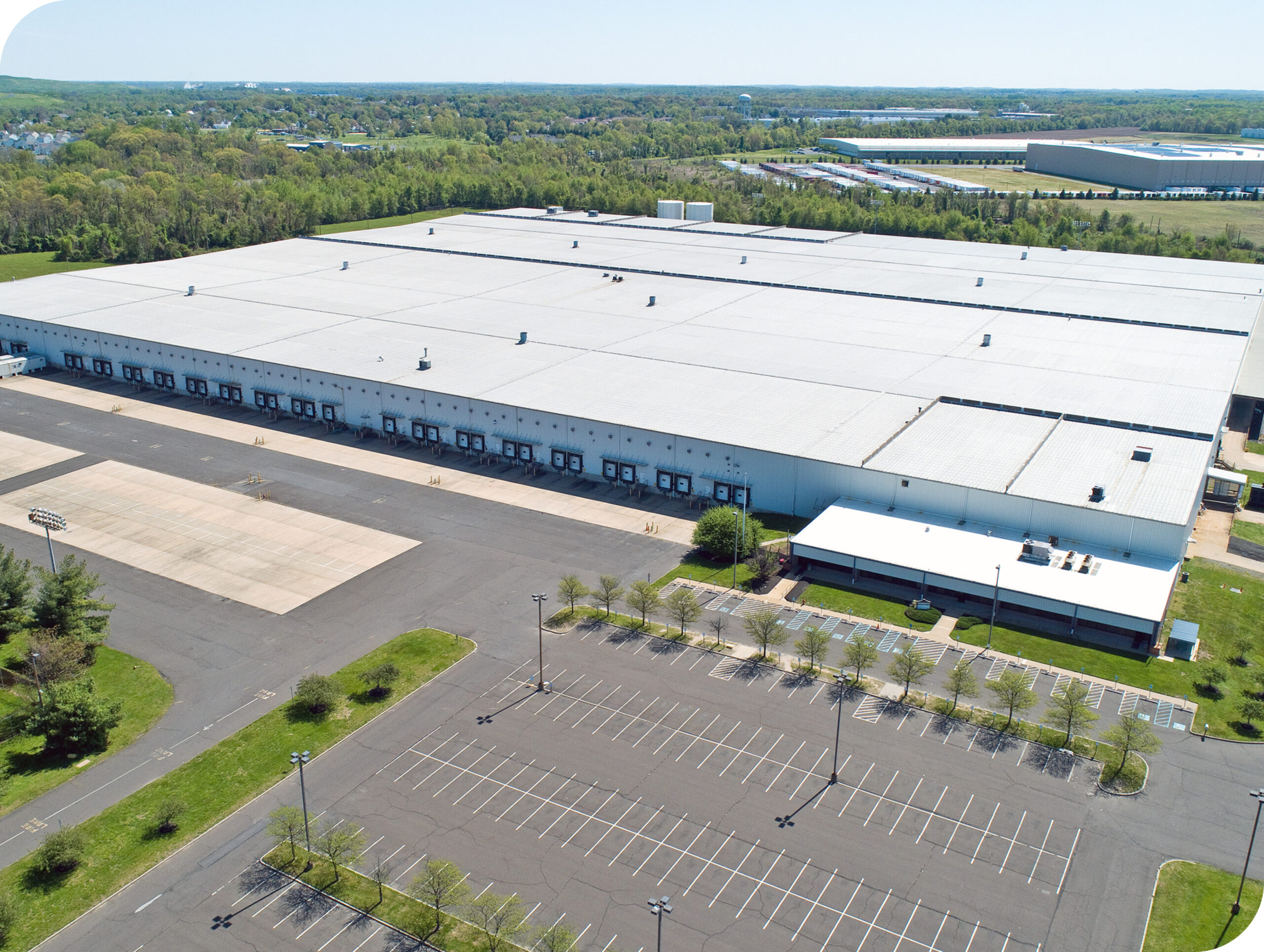 Case Study – Industrial – 1,050,266 SF – Burlington, NJ – STAG Industrial 1,050,266 SF Industrial Building in Burlington, NJ
